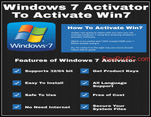Windows 7 Activator + Product key Free Download (2024)