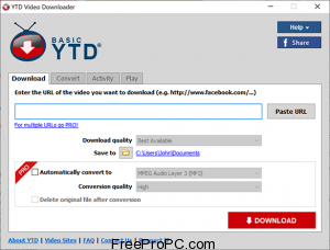 YTD Video Downloader Pro Crack With Keygen [2024]